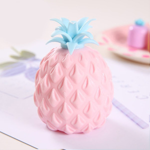 Juguete Antiestrés de Piña Colorida, Súper Suave, de Rebote Lento, Elástico y Apretable, para Niños y Niñas - Product Image 4
