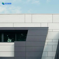 Panneaux de Ciment-Fibre Pré-revêtus Décoratifs pour Façade Extérieure, Matériaux de Construction Haut de Gamme OEM