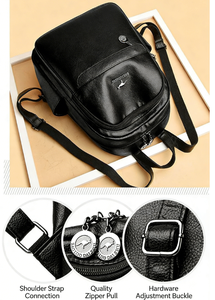 In Stock Customizable New Fashion Mini Adult <strong>Backpack</strong> Girls Small <strong>Backpack</strong> Purse Shoulder Bag Womens Kids Travel School Bag - Product Image 4