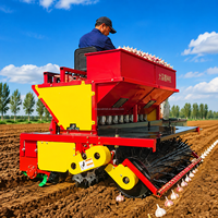 Planteuse d'ail automatique ZM2BSXZ-12A, machine à semer l'ail de précision pour la plantation commerciale