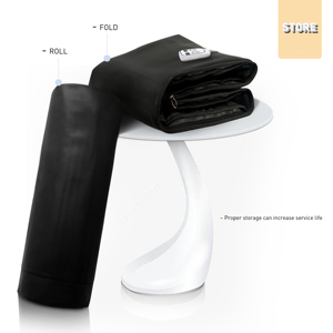 पूर्ण शरीर के पसीने चिकित्सा और विश्राम के लिए पोर्टेबल दूर अवरक्त सौना कंबल थर्मल बिस्तर - Product Image 5