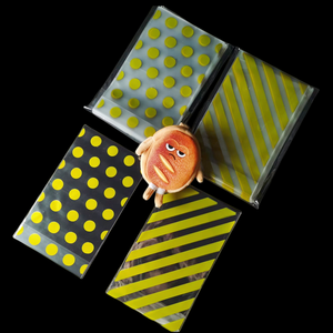 Tùy Chỉnh Giáng Sinh Giấy Kính Túi Gusset Trong Suốt OPP Nhựa Vuông Dưới Đứng Pouch Tái Chế Vật Liệu Thức Ăn Vật Nuôi Thạch - Product Image 3