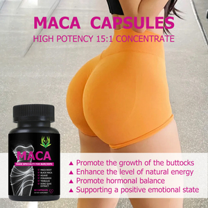 Capsules de Maca du fabricant avec extrait de Fenugrec et Dong Quai pour favoriser la croissance des fesses et des hanches - Product Image 2