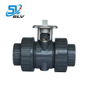 3/8 "1/2" 3/4 "1" 1 1/4 "1 1/2" 2 "khí nén PVC cpvc uPVC pvdf PP pph Công Đoàn ba cách bóng van - Product Image 6