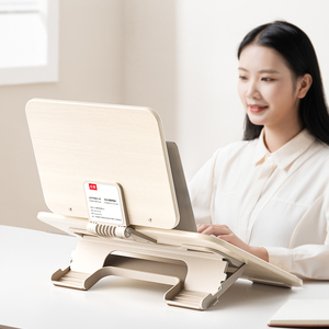 Bureau d'étude multifonctionnel en bois Jopree YD-20 - Pliable à 8,5 cm et réglable sur 4 niveaux <span class=keywords><strong>pour</strong></span> un gain de place - Nouvelle arrivée 2026 - Product Image 5