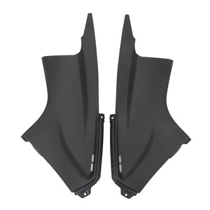 1 Par de Cubiertas Laterales para Conductos de Aire de Motocicleta, Insertos Negros para <span class=keywords><strong>Carenado</strong></span> Izquierdo y Derecho, Deflectores para YZF <span class=keywords><strong>R6</strong></span> 2003 a <span class=keywords><strong>2005</strong></span> - Product Image 1