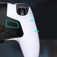 Adaptateur sans fil de contrôle de mouvement de bouton arrière de contrôleur pour accessoires PS5 bouton de contrôleur de jeux 4 touches
