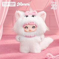 Authentique TOPTOY Nommi Dreamy Cat Tales Pendentif en peluche Boîte mystère Lot de 6 pièces Adorables cadeaux de collection Anime Kawaii