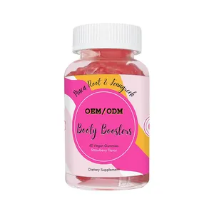 Faitury OEM/ODM Herbal alami payudara/bokong pembesar BBL Gummies bokong permen karet untuk kecantikan Butt/Hip Booster