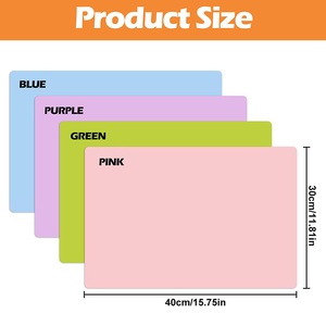 Heat-Resistant Multi-Purpose Silicone Rubber Placemat Extra <b>Large</b> Silicone Craft <b>Mats</b> for Crafts Liquid Resin Casting Molds <b>Mats</b> - Product Image 2