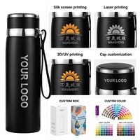 Botella de Agua de Gran Capacidad con Aislamiento al Vacío de Acero Inoxidable 316, 20, 26 y 34 oz, con Tapa con Infusor de Té para Camping, Venta al Por Mayor