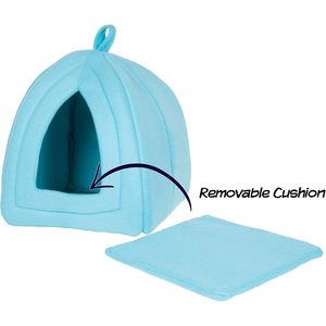 Premium Tenda per animali domestici per piccoli animali rimovibile in schiuma cuscino per gatti per cuccioli conigli porcellini d'India ricci - Product Image 2