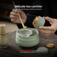 Vente en gros RTS : Bol personnalisé en porcelaine céramique pour matcha, avec logo, accessoires noirs, pour cérémonie du thé japonaise, boîte à thé matcha, articles alimentaires