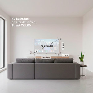 ทีวี LED 43 นิ้ว 4K Ultra HD WebOS Hub Smart TV พร้อมพอร์ต HDMI 3 ช่อง และพอร์ต USB 2 ช่อง - Product Image 5