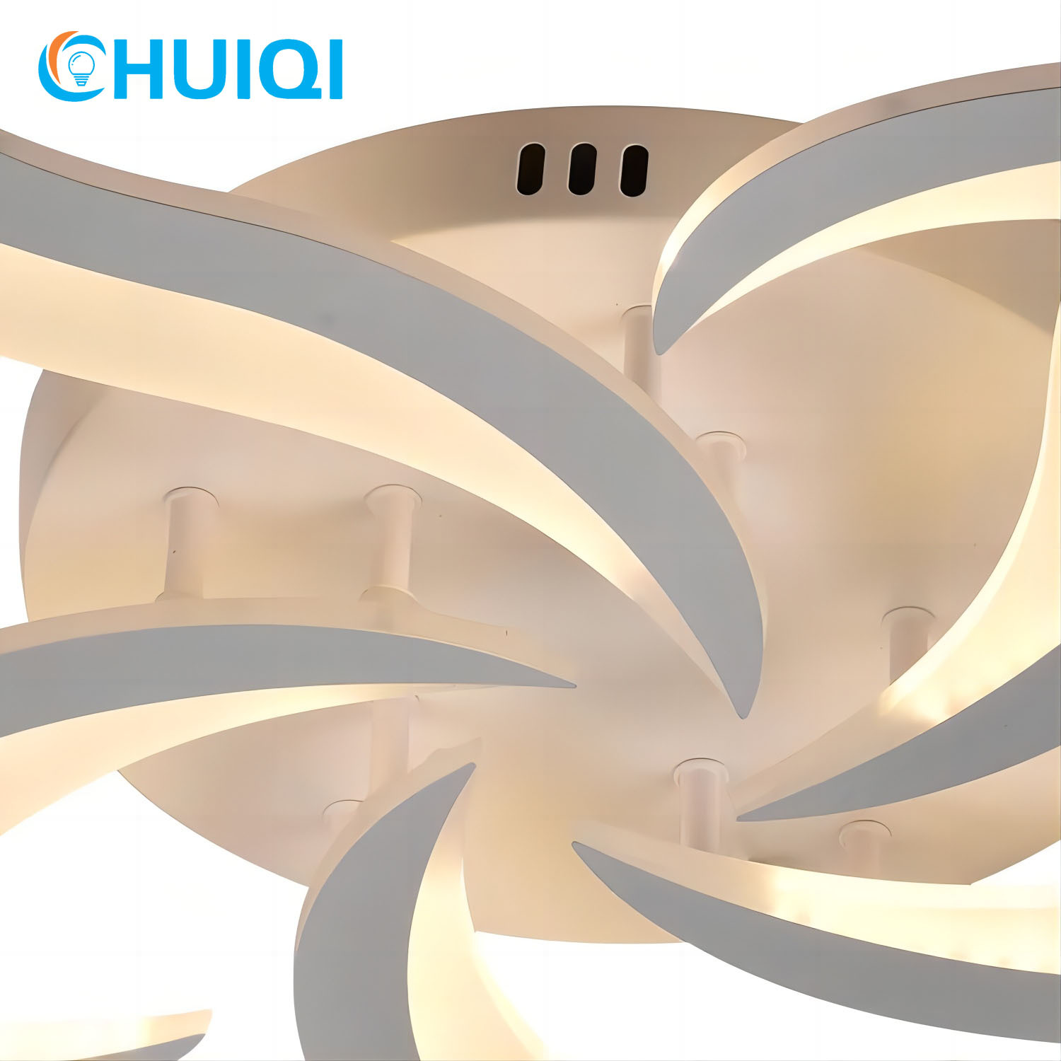 HUIQI Wholesale Price Pop Flower Decoration Smart Lighting Flush Mounted Fancy Lamp Home 234W Led Ceiling Light · image 6