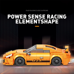Reobrix 338 Pezzi Blocchi da Costruzione Auto Sportiva Porsche GT3, Modello da Corsa Arancione Compatibile con Serie Technic, Regalo - Product Image 5