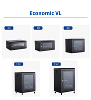 Equipo de Fibra Óptica, Cableado para Rack de Servidores, Centro de Datos, CCTV, Montaje en Pared, Gabinetes de Red 4u 6u 9u 12u, Equipo de Comunicación