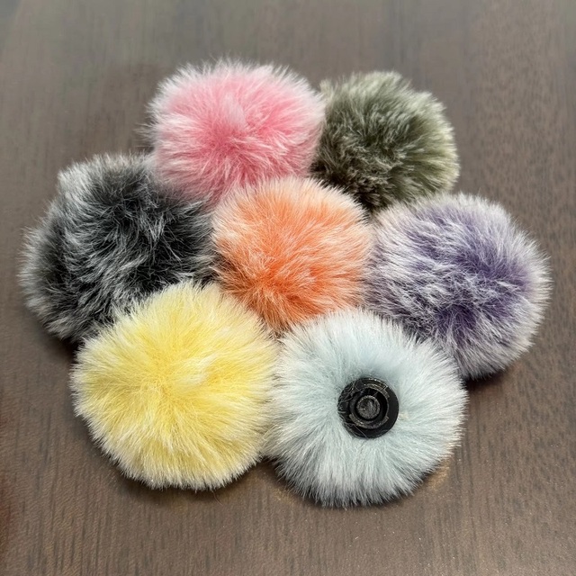 Customizable Colors Foam Cover Microphone Cover Windscreen Furry Foam Wind Muff for MIC Accessories Microphone Transmitter
