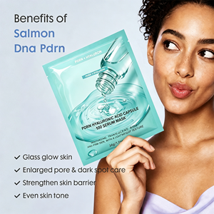 Mascarilla de Gel de Colágeno con Mezcla de Péptidos de Palmitoil y PDRN, Favorece una Piel Firme, Reduce la Apariencia de Líneas Finas, Cuidado Facial, OEM - Product Image 3