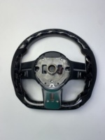 Volant en fibre de carbone forgé pour Mercedes Benz Classe C E S GLC W205 W213 W222 X253 Style AMG Volant Performance en Alcantara