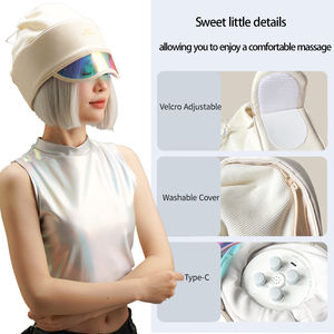 Produit Tendance 2026 : Nouveau <span class=keywords><strong>Casque</strong></span> de <span class=keywords><strong>Massage</strong></span> et de Thérapie <span class=keywords><strong>Oculaire</strong></span> avec Compression d'Air, Chauffage Électrique et Relaxation du Cuir Chevelu - Product Image 5
