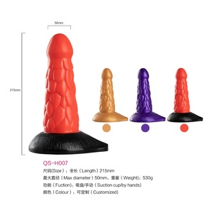 <span class=keywords><strong>Gode</strong></span> gonflable, 21.5cm, écailles d'animaux, jouets sexuels avec ventouse, pour femmes - Product Image 4
