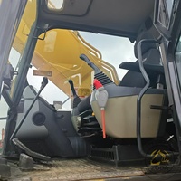 Excavatrice Komatsu PC350-8 d'occasion certifiée d'origine japonaise, tracteur lourd sur chenilles avec fonctionnalités supplémentaires