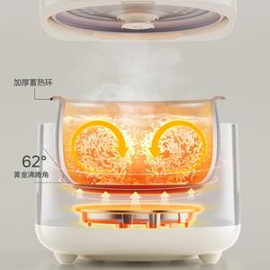 Olla Arrocera Midea de 3L, Forma de Tambor, Acero Inoxidable, Cocción Rápida, Eléctrica, con Función de Reserva, Blanca - Product Image 1