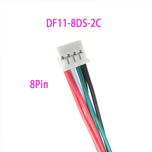 DF11-8DS-2C 8 Pinli Kablo Demeti 2mm Aralıklı Özel Elektronik Sinyal Kablolama Grubu Endüstriyel PCB Bağlantısı ve Drone'lar için - Product Image 1