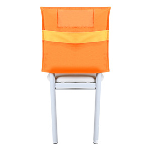 Children's Study Chair Cover With Backrest Storage Bag Multipurpose Orange Red <b>Desktop</b> Organization - Product Image 2
