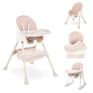 Chaise haute pour bébé de haute qualité, table portable pour enfants, chaise haute pliable, <span class=keywords><strong>hauteur</strong></span> réglable, chaise haute pour bébé 3 en 1 - Product Image 6