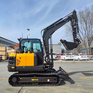 Miniescavatore cingolato XN60 Rhinoceros da 5,5/6 tonnellate con pompa idraulica PLC e motore, dotato di cabina con aria condizionata e motore Yanmar - Product Image 3