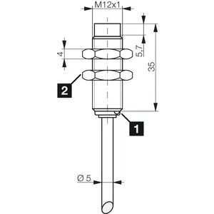 Sensor de proximidad DCCK12M10POLK - Product Image 2