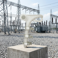 Serre-câble en alliage d'aluminium série NLL-1 pour ligne aérienne, type boulonné, pour tension et fixation en extrémité