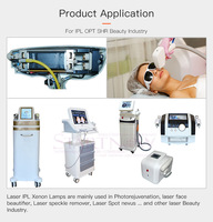 Lampe au xénon 7*65*130, lampe flash au xénon laser pour machine IPL, tube de rajeunissement cutané, photo rajeunissement, élimination des tatouages des sourcils
