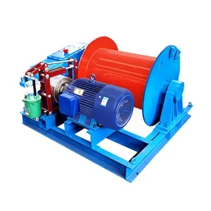 Heavy Duty 10t 20t 30t Cable Pulling Three Phase Electric Winch 380v