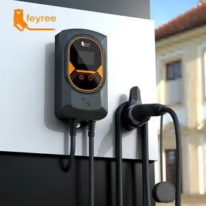 Feyree Harga terbaik Level 2 ev charger kotak pengisi daya mobil EV tipe 1 alat kendaraan untuk pengisi daya mobil bebas genggam