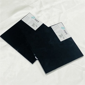 Vidrio flotado negro oscuro tintado de 4mm-12mm para uso en exteriores y baño para decoración y muro cortina () - Product Image 1