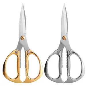 Chicken Bone Cutting Scissors Multi-functional Stainless Steel Strong Kitchen Shears With Zinc Alloy Handle Office Shears