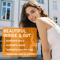 Collagène hydrolysé en poudre OEM ODM avec protéines de sodium pour soutenir la santé des cheveux, de la peau, des ongles, des articulations et la récupération musculaire