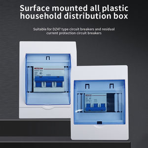 PZ30プラスチックパネル配電ボックス8Way防水ワイヤーボックス家庭用配電ボックス<span class=keywords><strong>MCB</strong></span>回路ブレーカ装置 - Product Image 2