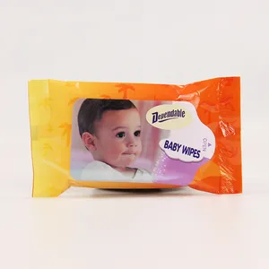 热卖超级实惠80/100支婴儿敏感湿巾批发口手湿巾