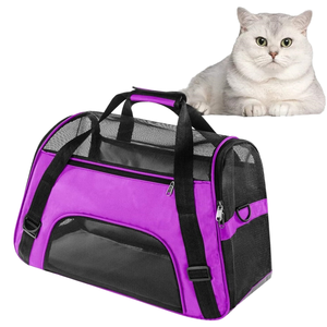 Yumuşak evcil hayvan taşıyıcı havayolu onaylı yumuşak taraflı Pet seyahat taşıma çantası altında, mükemmel kediler ve köpekler için nefes - Product Image 1