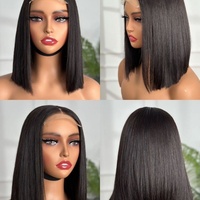 Peluca Bob Vietnamita SDD 5x5 al por Mayor, Peluca Bob sin Pegamento, Cabello 100% Humano