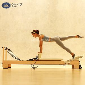 Queenlife 2026 Reformer Pilates houten trainingsapparatuur balans training Koreaanse Pilates instrumenten digitale machine voor vrouwen - Product Image 2