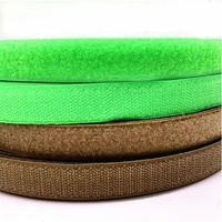 Velcros de couleur personnalisée Fermeture autocollante Ruban adhésif en nylon coloré à crochets et boucles