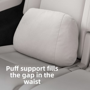<span class=keywords><strong>Coussin</strong></span> de soutien <span class=keywords><strong>lombaire</strong></span> et appui-tête en suède pour voiture, compatible <span class=keywords><strong>Mercedes</strong></span>-Maybach BMW Tesla - Product Image 3