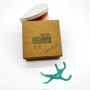 بيع على الانترنت النعناع بنكهة MOQ صغيرة قابلة للتحلل الحيوي حرير مادة PTFE منتقي الأسنان فحم الخيزران الخيط مشمع - Product Image 6