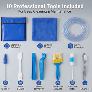 Kit de nettoyage de climatiseur domestique YOD HVAC pour unités split de 1 à 1,5 CV, accessoires de climatisation, sac de lavage étanche, sortie de drainage, 3 ans - Product Image 3