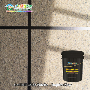 Pintura de Textura de Piedra Resistente a la Intemperie Limeijia de 25 kg/barril <span class=keywords><strong>para</strong></span> Exteriores de Casas Autoconstruidas, Venta al por Mayor - Product Image 1